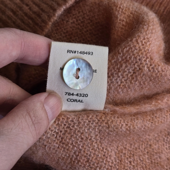 DÔEN Petra Cardigan in Coral XL NEW - Picture 11 of 12